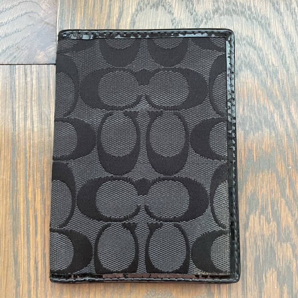 Coach passport case